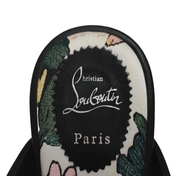 CHRISTIAN LOUBOUTIN White Pink Multi Canvas Men's Sandals 332-060425 - Picture 5 of 6